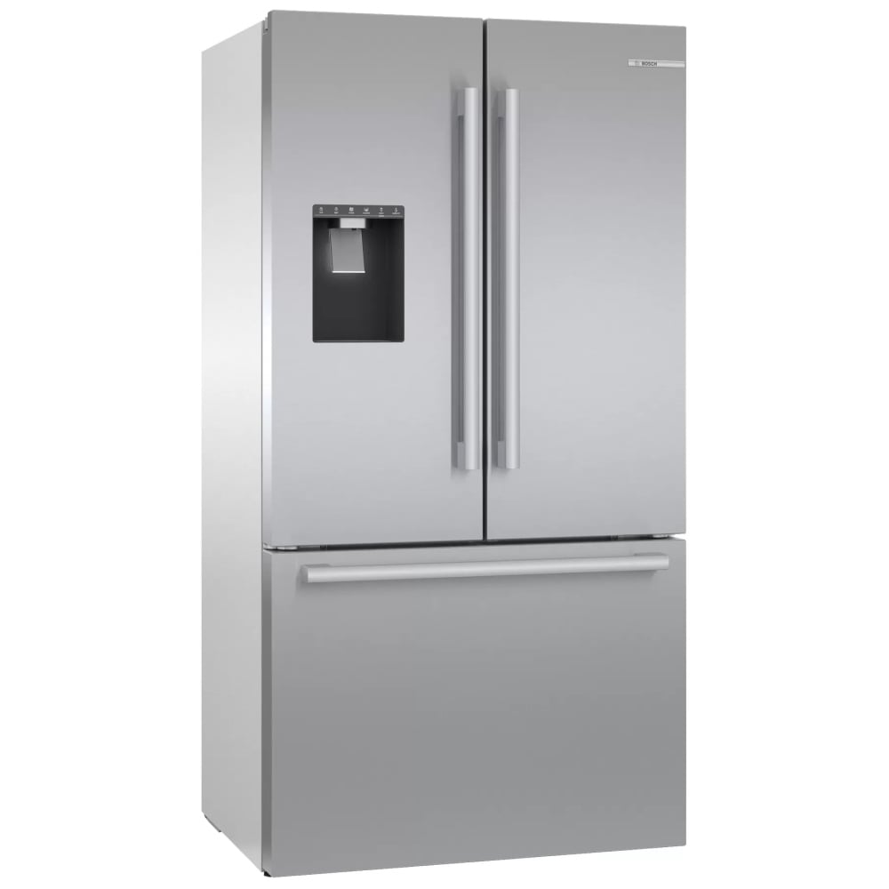 B36FD50SNS - Réfrigérateur Bosch série 500 à portes françaises avec congélateur bas