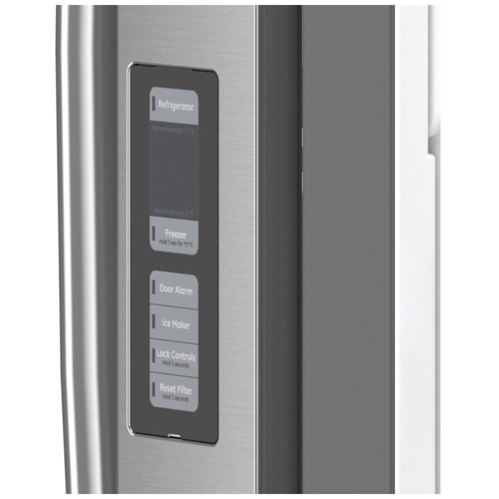 GWE19JYLFS - Réfrigérateur à portes françaises ENERGY STAR 18,6 pi³ comptoir-profond