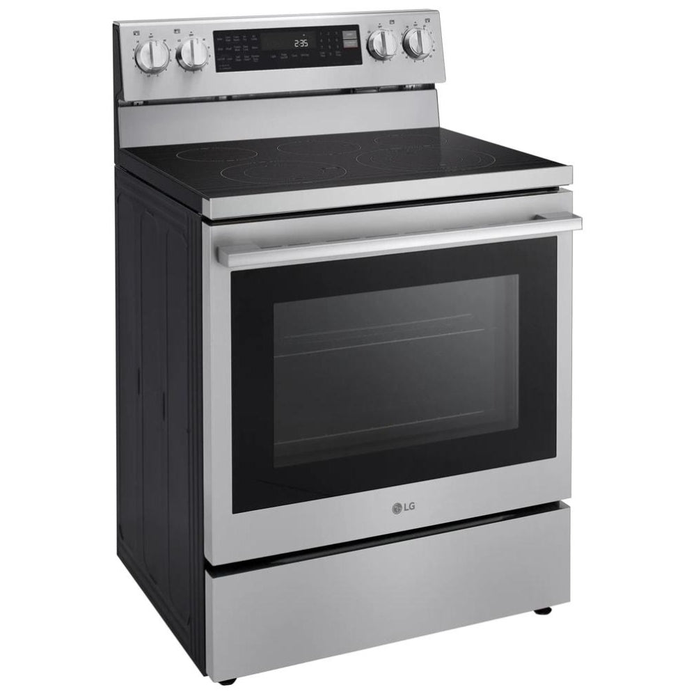 LREN6325XE - Cuisinière électrique intelligente LG 30 po 6,3 pi³ ProBake Convection Air Fry InstaView