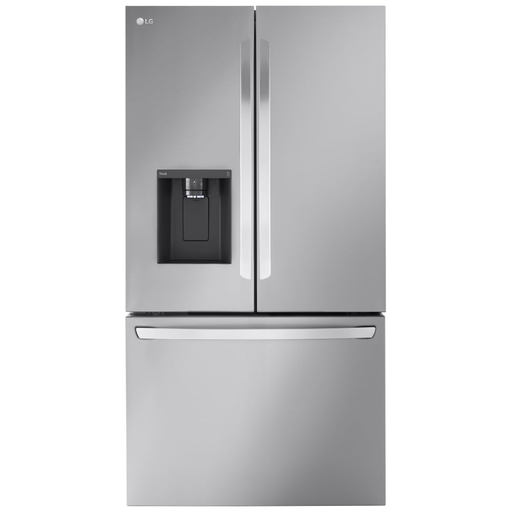 LRFXC2606S - Réfrigérateur Max Contre‑profondeur MAX 26 pi³ Smart à deux congélateurs et doubles machines à glaçons