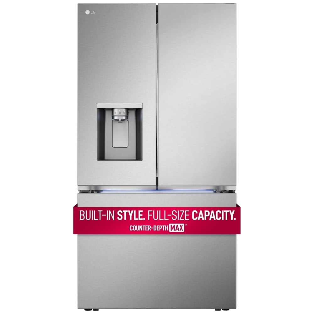 LRYXC2606S - Réfrigérateur à porte française Counter‑Depth MAX 26 pi³ avec quatre types de glace