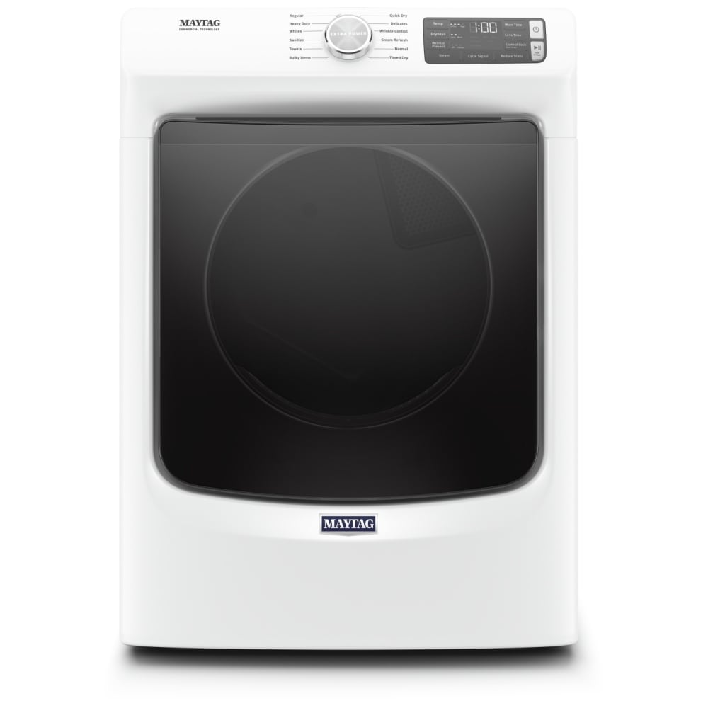 Sèche‑linge à gaz à chargement frontal avec fonction vapeur et bouton Extra Power – 7,3 pi³