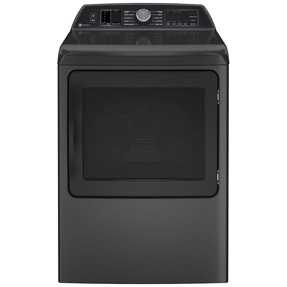 PTD70EBMTDG - Sèche‑linge électrique intelligent GE Profile 7,4 pi³ Gris diamant