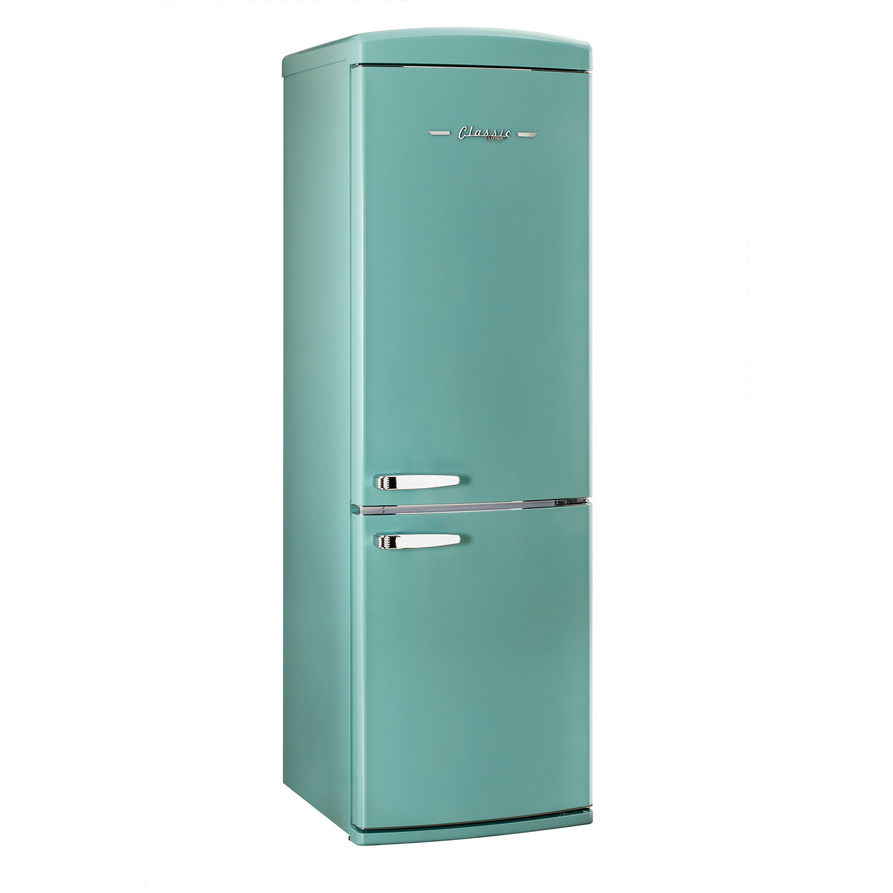 UGP-340L T AC - Réfrigérateur à congélateur inférieur Classic Retro 12 pi³ en Turquoise brume océan