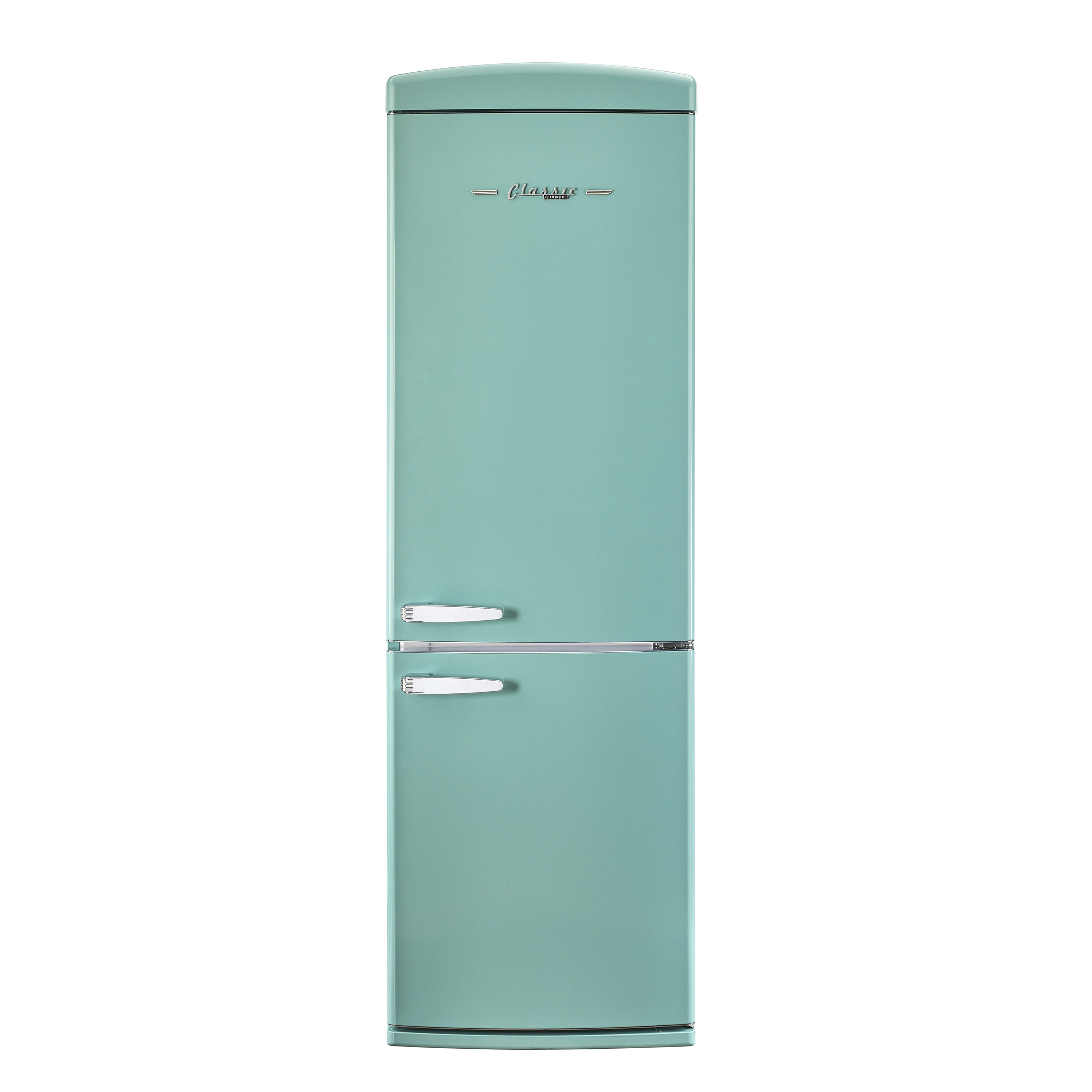 UGP-340L T AC - Réfrigérateur à congélateur inférieur Classic Retro 12 pi³ en Turquoise brume océan