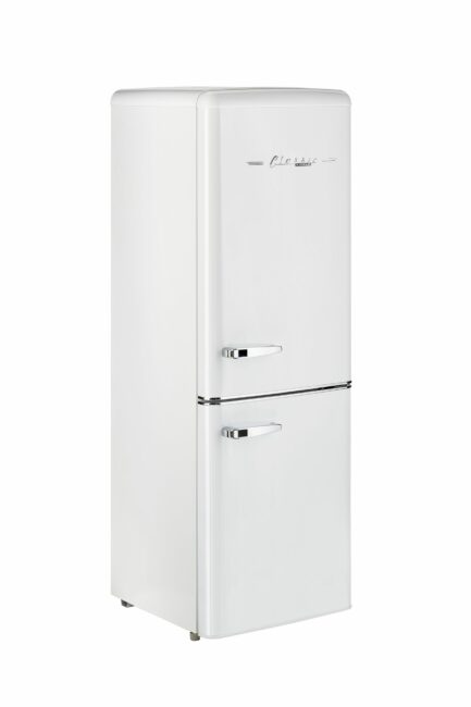 UGP-215L W AC - Réfrigérateur rétro à congélateur inférieur Classic Retro 21,6 po 7 pi³ en Blanc guimauve