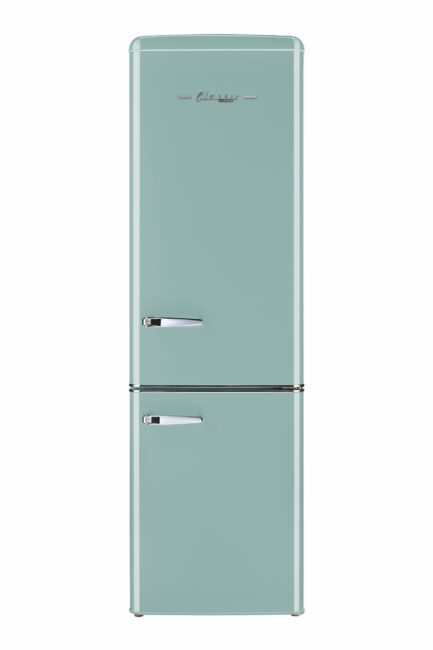 UGP-275L T AC - Réfrigérateur à glacière inférieure Classic Retro 21,6 po 8,7 pi³ — Turquoise océan