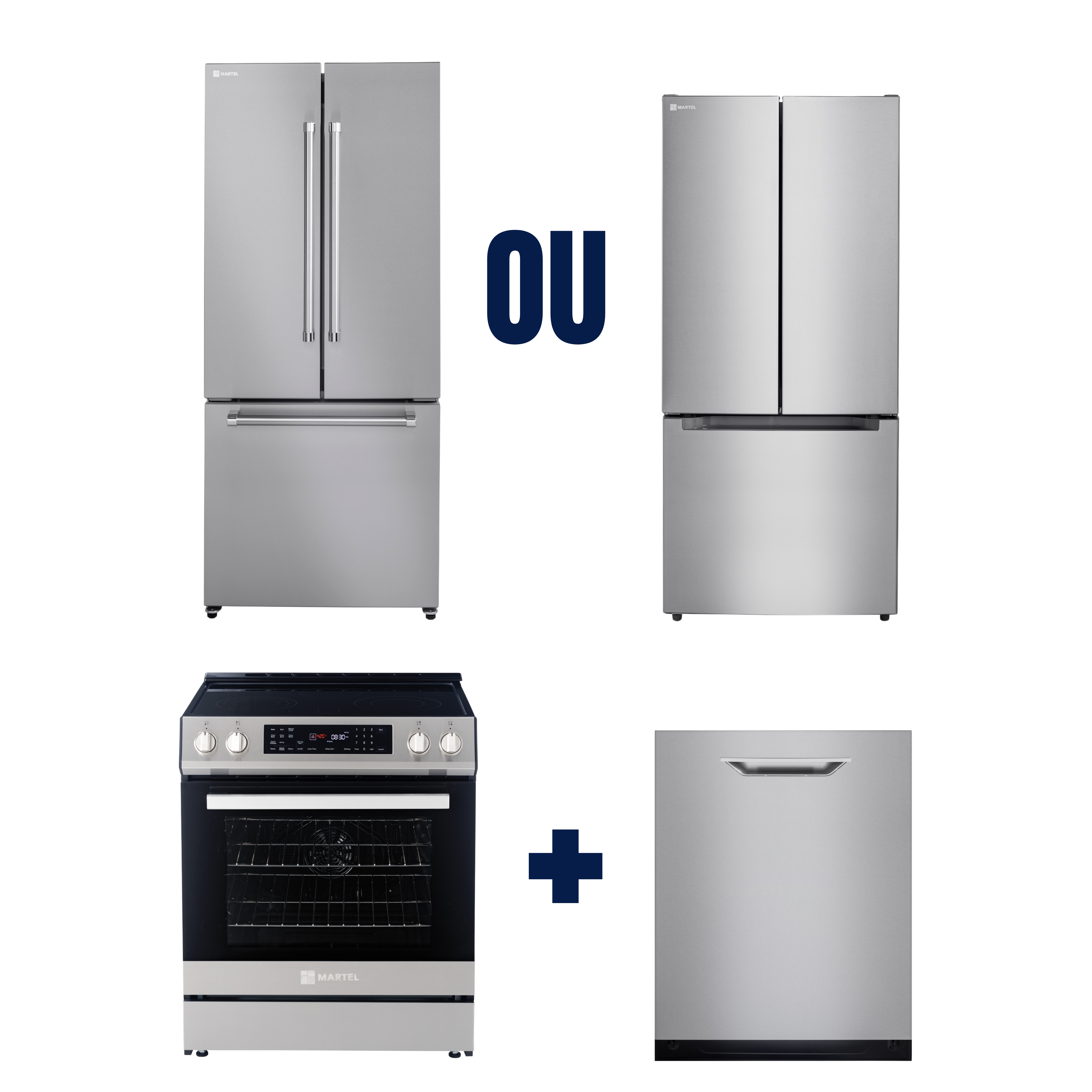 Ensemble de 3 électroménagers Martel pour la cuisine