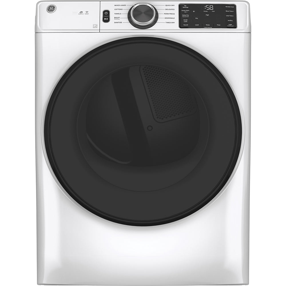 GFD55ESMNWW - GE 7.8 cu. ft. Electric Dryer with Built-in Wi-Fi ()