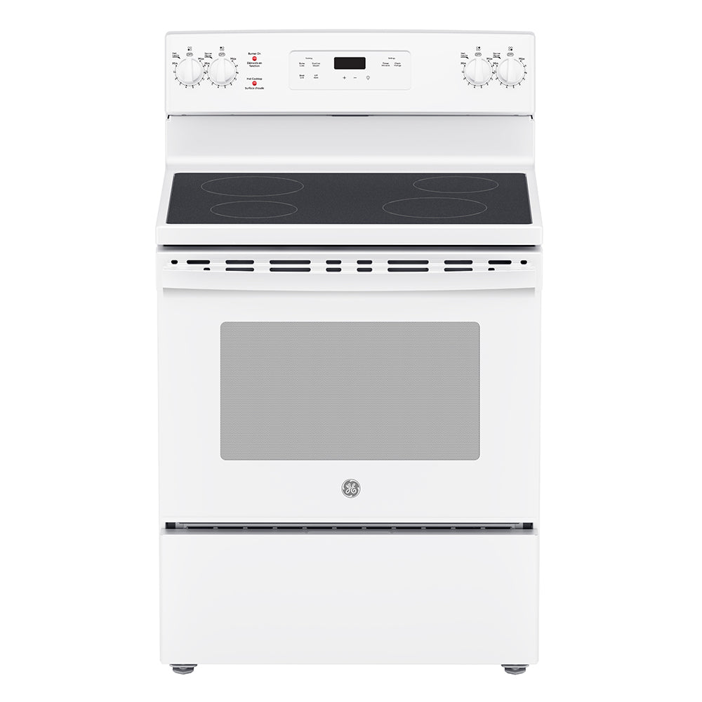 JCBS630DKWW – Cuisinière électrique GE 5,0 pi³ blanc