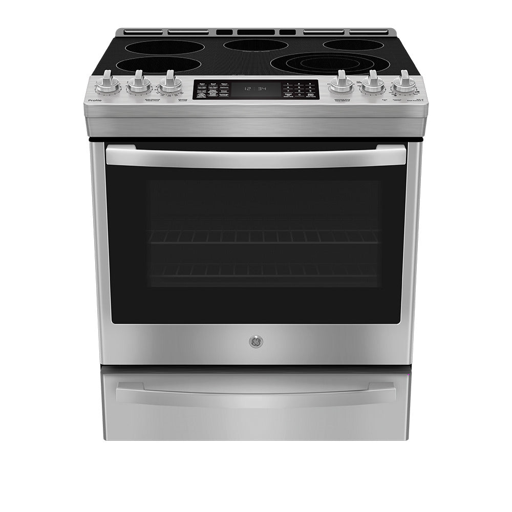 PCS940YMFS – Cuisinière électrique GE Profile 5,3 pi³ inox