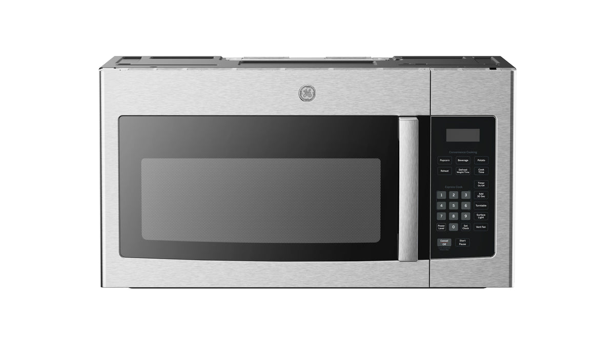 JVM1635SFC – Four à micro-ondes à hotte intégrée GE 1,6 pi³ inox