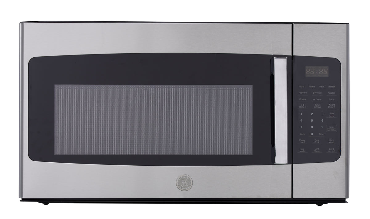 JVM2165SMSS – Four à micro-ondes à hotte intégrée GE 1,6 pi³ inox