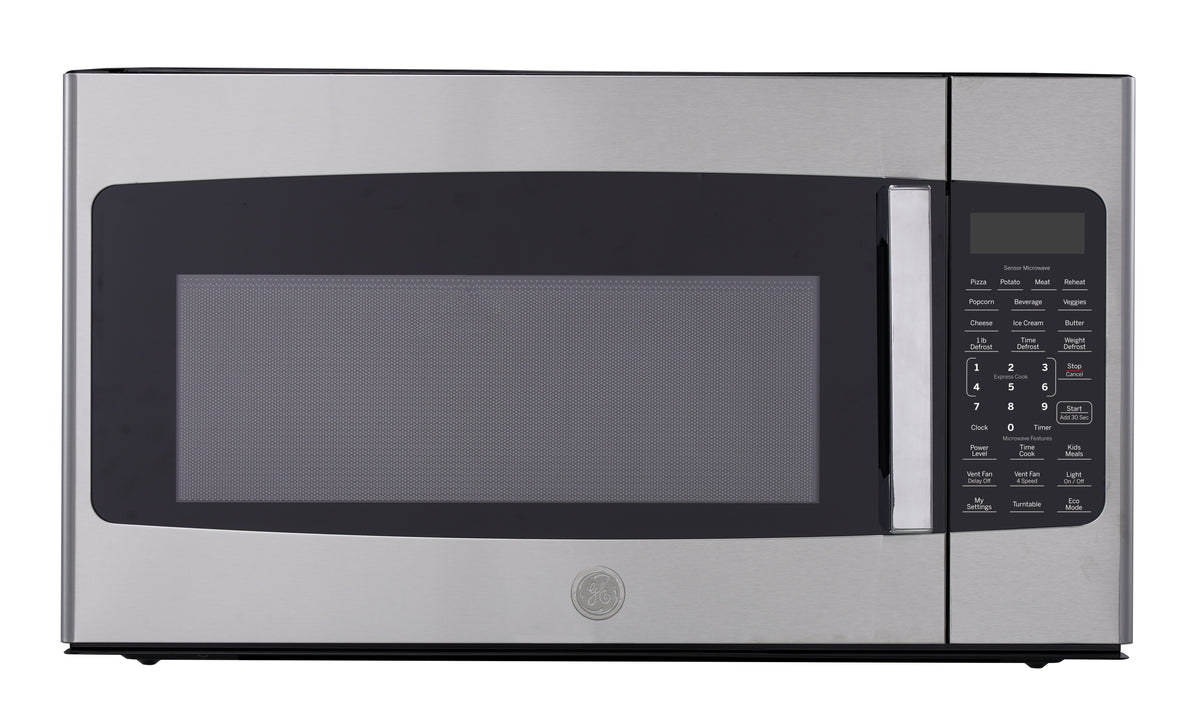 JVM2185SMSS – Four à micro-ondes à hotte intégrée GE 1,8 pi³ inox