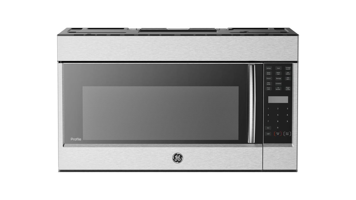 PVM1899SJC – Four à micro-ondes à hotte intégrée GE Profile 1,8 pi³ inox