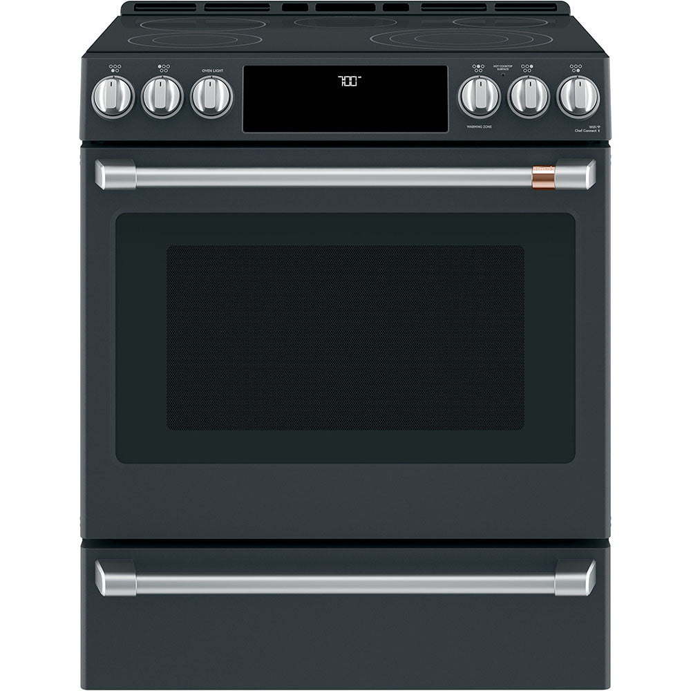 CCES700P3MD1 – Cuisinière électrique Café 5,7 pi³ noir mat