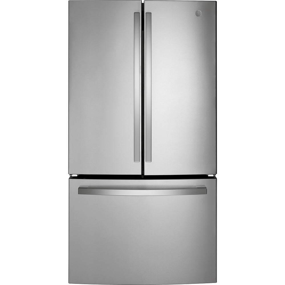 GNE27JYMFS – Réfrigérateur à portes françaises GE 27 pi³ inox