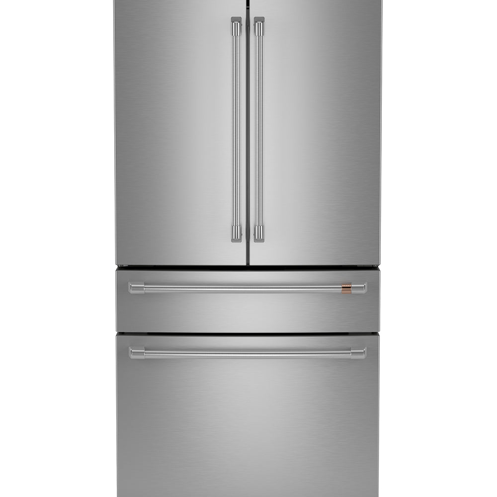 CJE23DP2WS1 – Réfrigérateur à portes françaises Café 23,2 pi³ inox