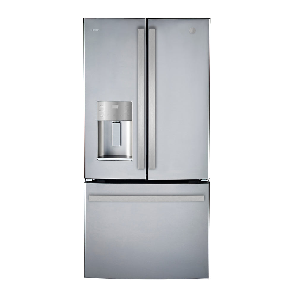 PYE18HYRCFS – Réfrigérateur à portes françaises GE Profile 18 pi³ inox