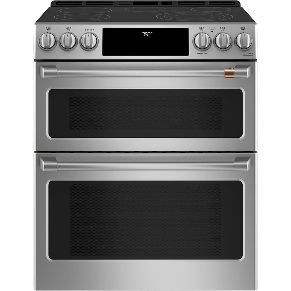 CCES750P2MS1 – Cuisinière électrique Café 6,7 pi³ inox