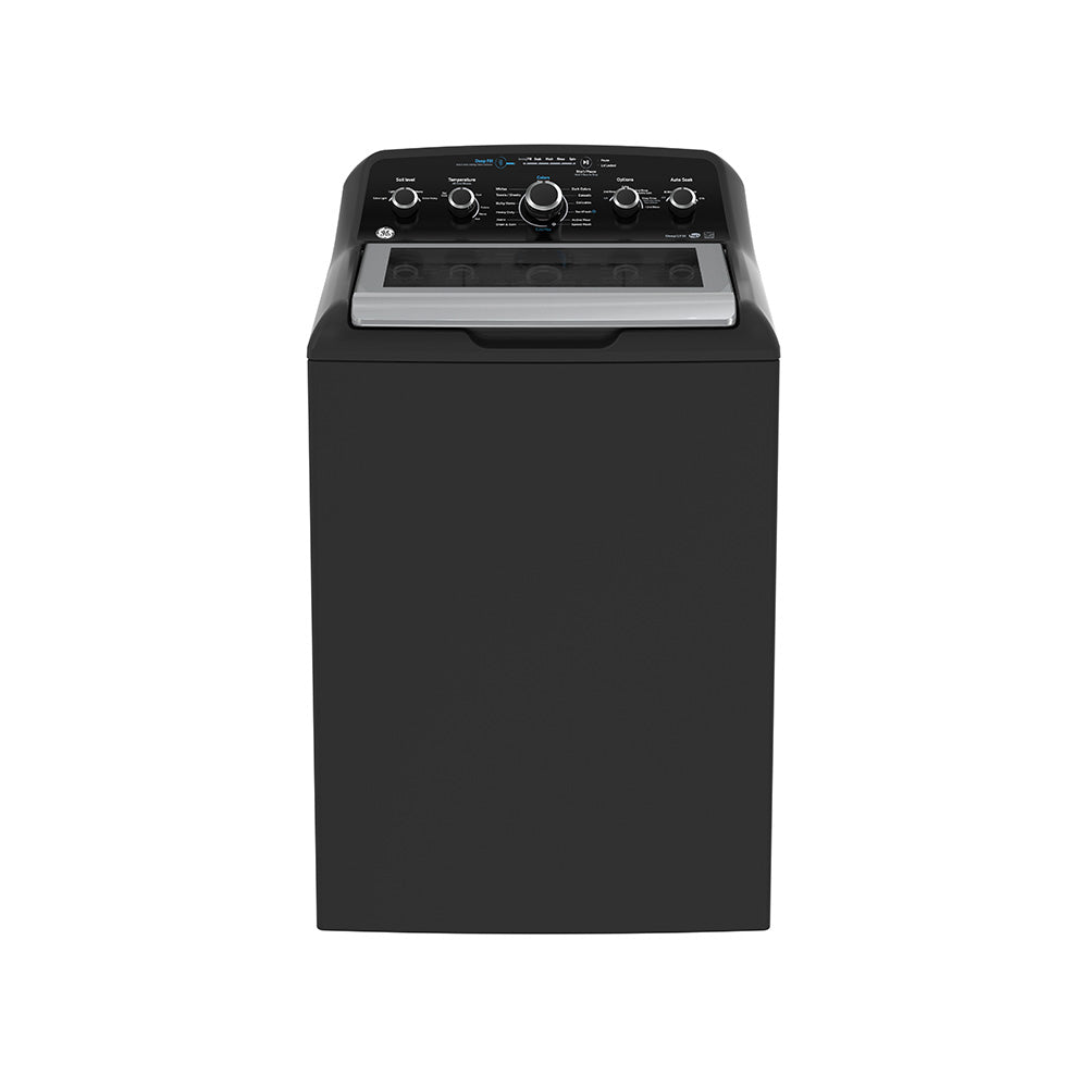 GTW491BMRDG – Laveuse à chargement vertical GE 4,9 pi³ gris