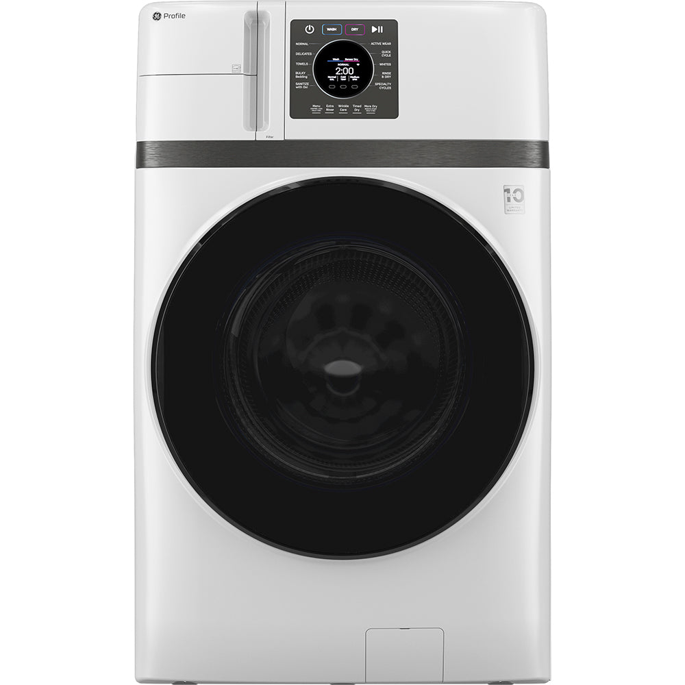 PFQ83HSSWWW – Unité combinée laveuse-sécheuse GE Profile 5,3 pi³ blanc