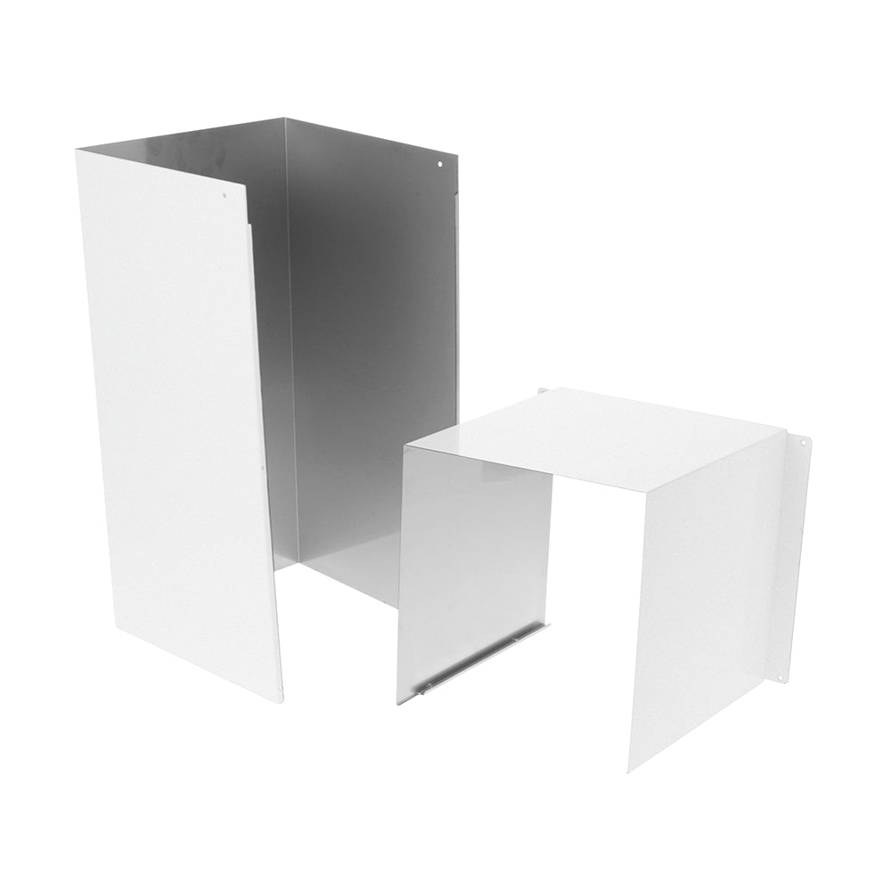 CX12DC9SPWM – Couverture de conduit Café blanc