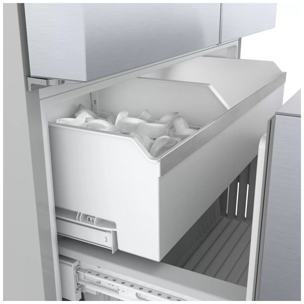 B36FD50SNS - Réfrigérateur Bosch série 500 à portes françaises avec congélateur bas 