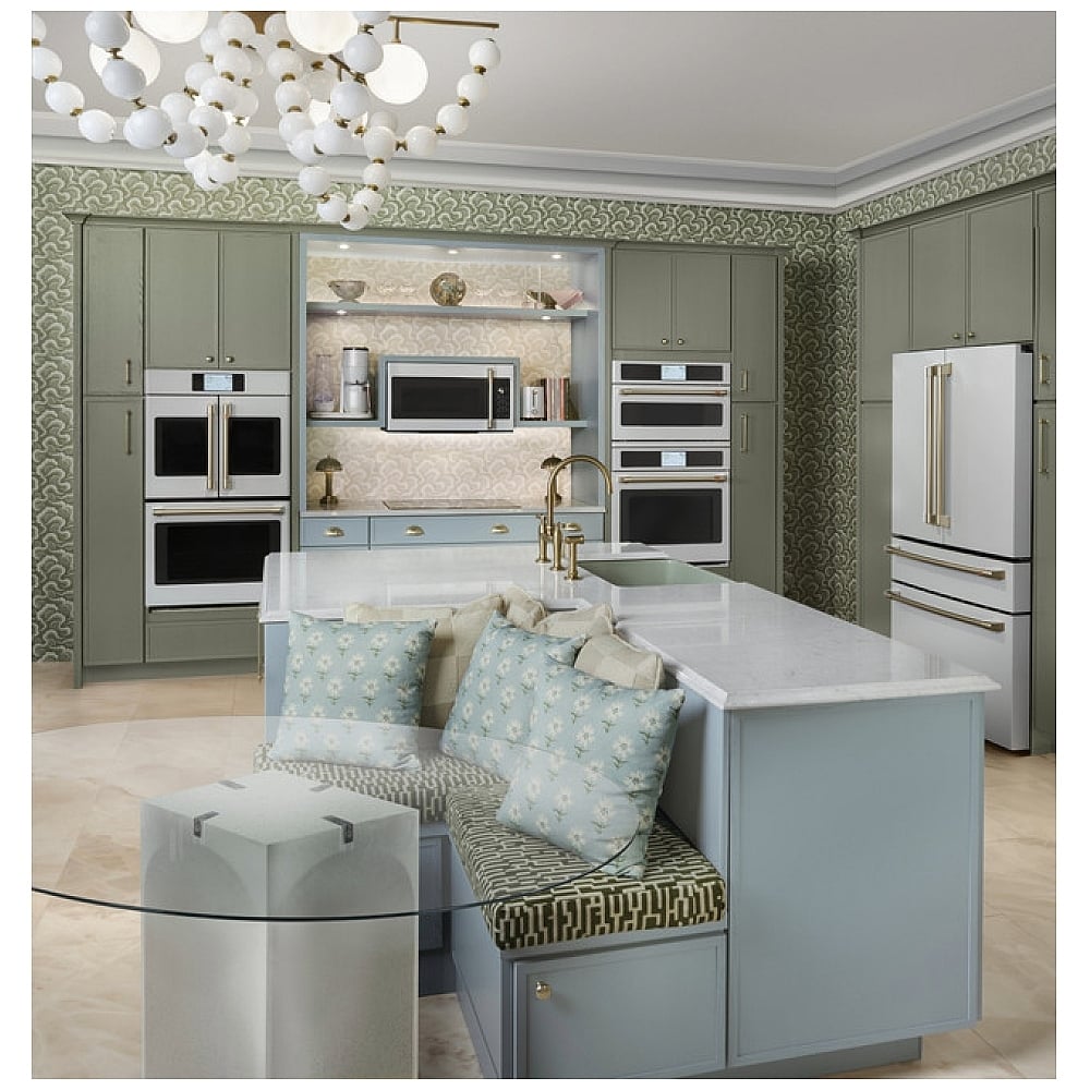 CJE23DP4WW2 - Réfrigérateur intelligent Café 4 portes contre-profondeur 23,2 pi³