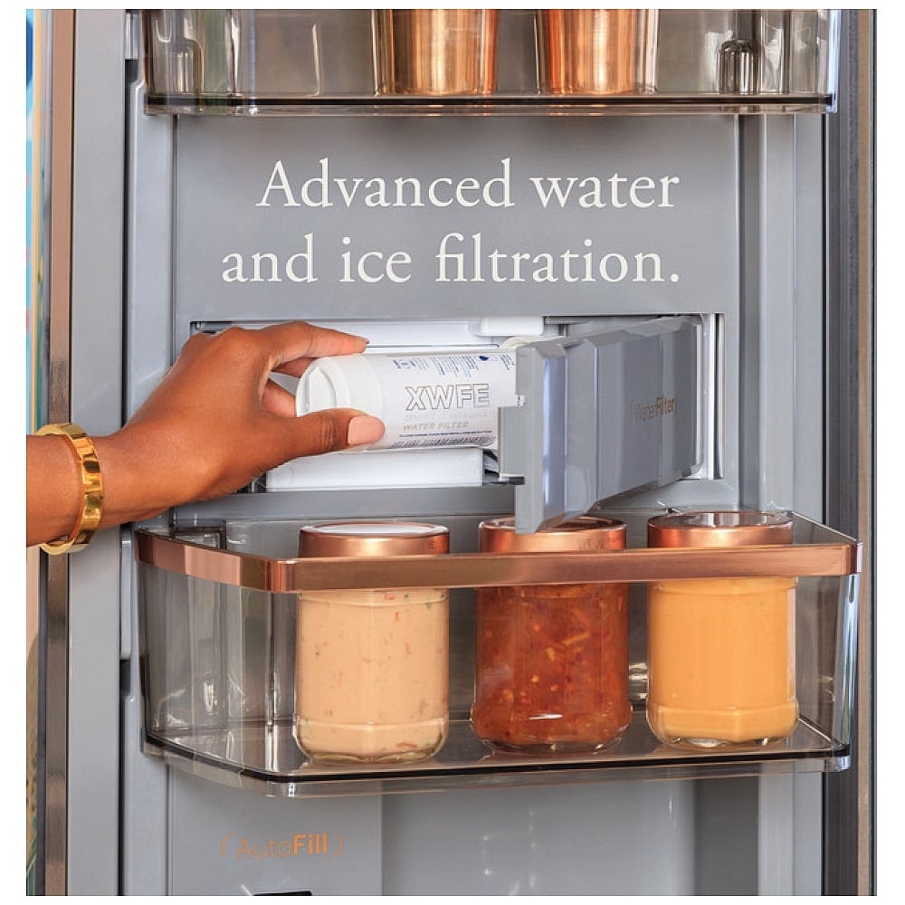 CJE23DP4WW2 - Réfrigérateur intelligent Café 4 portes contre-profondeur 23,2 pi³