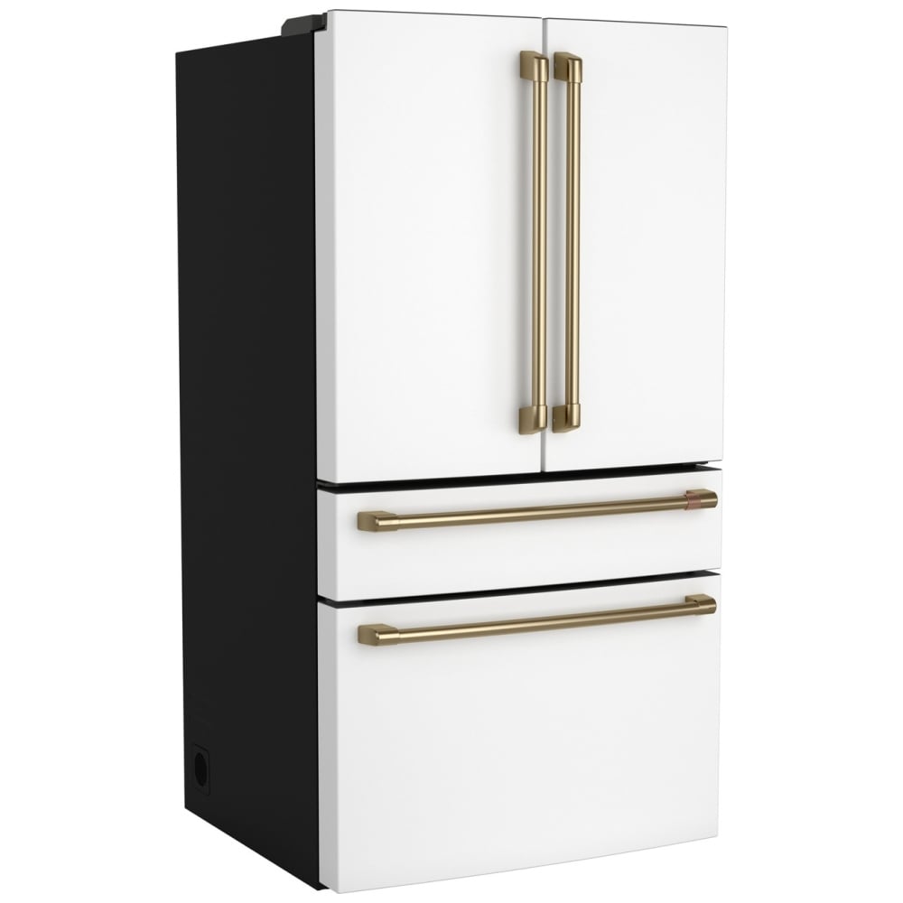 CJE23DP4WW2 - Réfrigérateur à contre-profondeur CAFÉ 23,2 pi³, 4 portes – Blanc mat