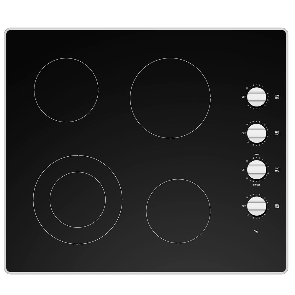 MCP2024DXBB – Plaque de cuisson électrique Moffat 24 po noir