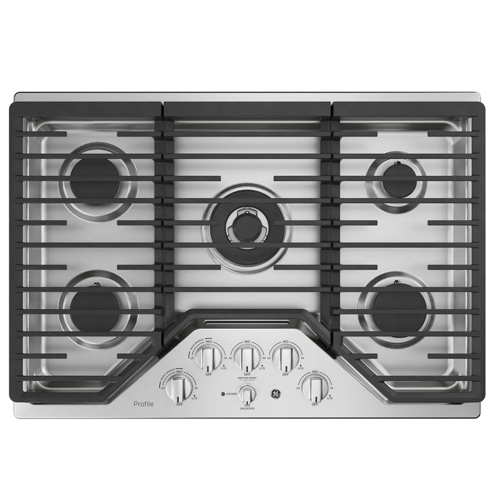 PGP9030SLSS – Plaque de cuisson au gaz GE Profile 30 po inox