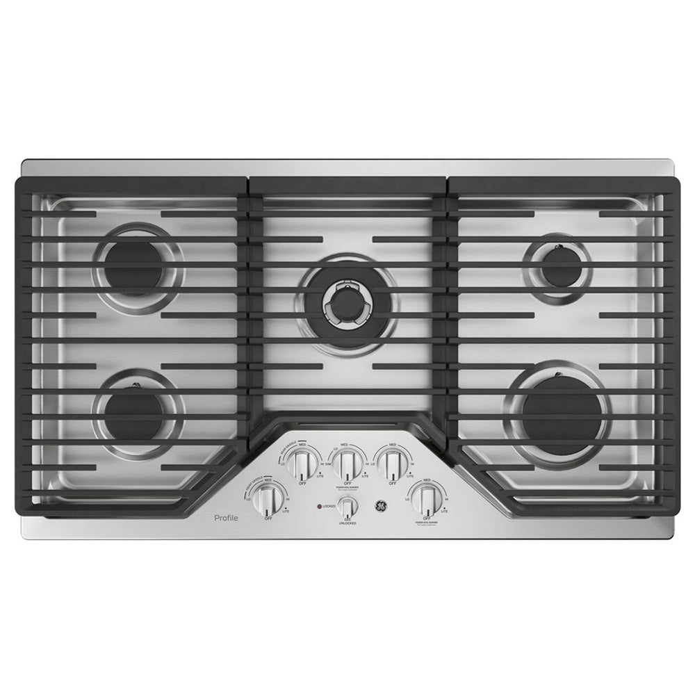 PGP9036SLSS – Plaque de cuisson au gaz GE Profile 36 po inox