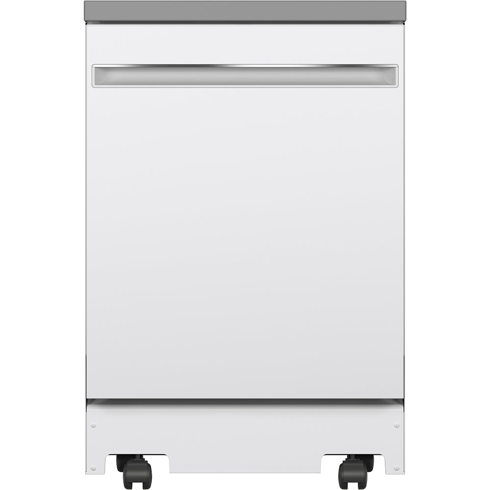 GPT225SGLWW – Lave-vaisselle portatif GE 24 po blanc
