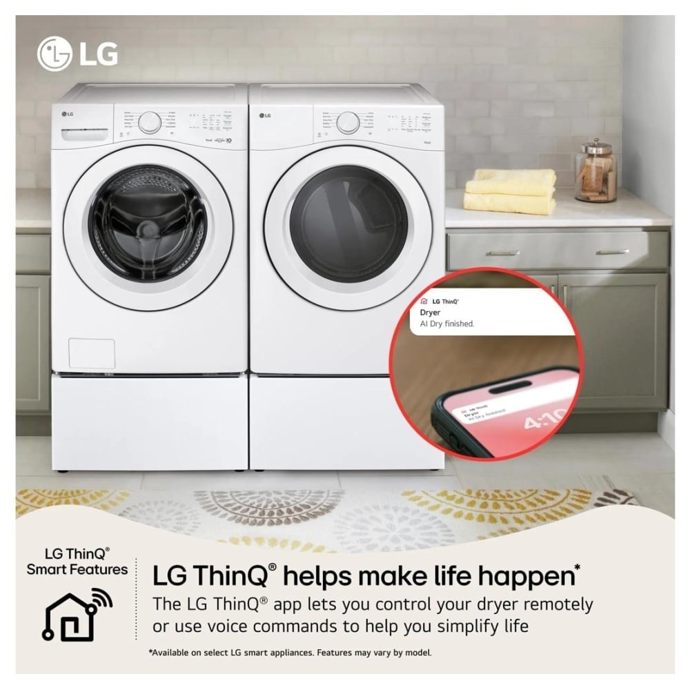 DLE3420W - LG Sécheuses électriques