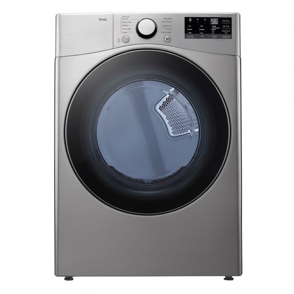 DLE3600V - Sèche-linge électrique intelligent de 7,4 pi³ avec IA et Wi-Fi, couleur acier graphite, empilable - ENERGY STAR®