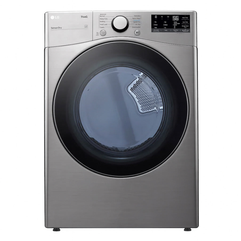 DLE3600V - Sèche-linge électrique intelligent de 7,4 pi³ avec IA et Wi-Fi, couleur acier graphite, empilable - ENERGY STAR®