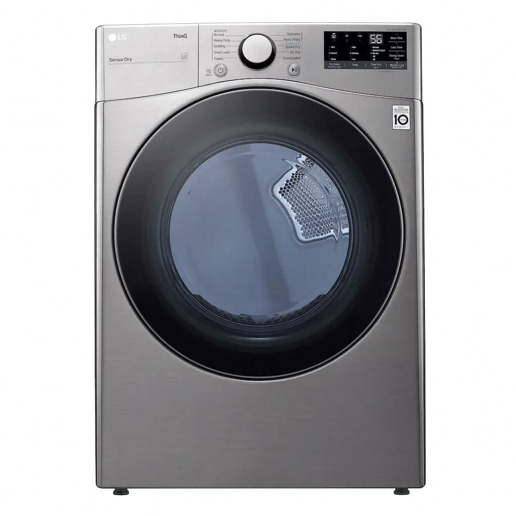 DLE3600V - Sèche-linge électrique intelligent de 7,4 pi³ avec IA et Wi-Fi, couleur acier graphite, empilable - ENERGY STAR®