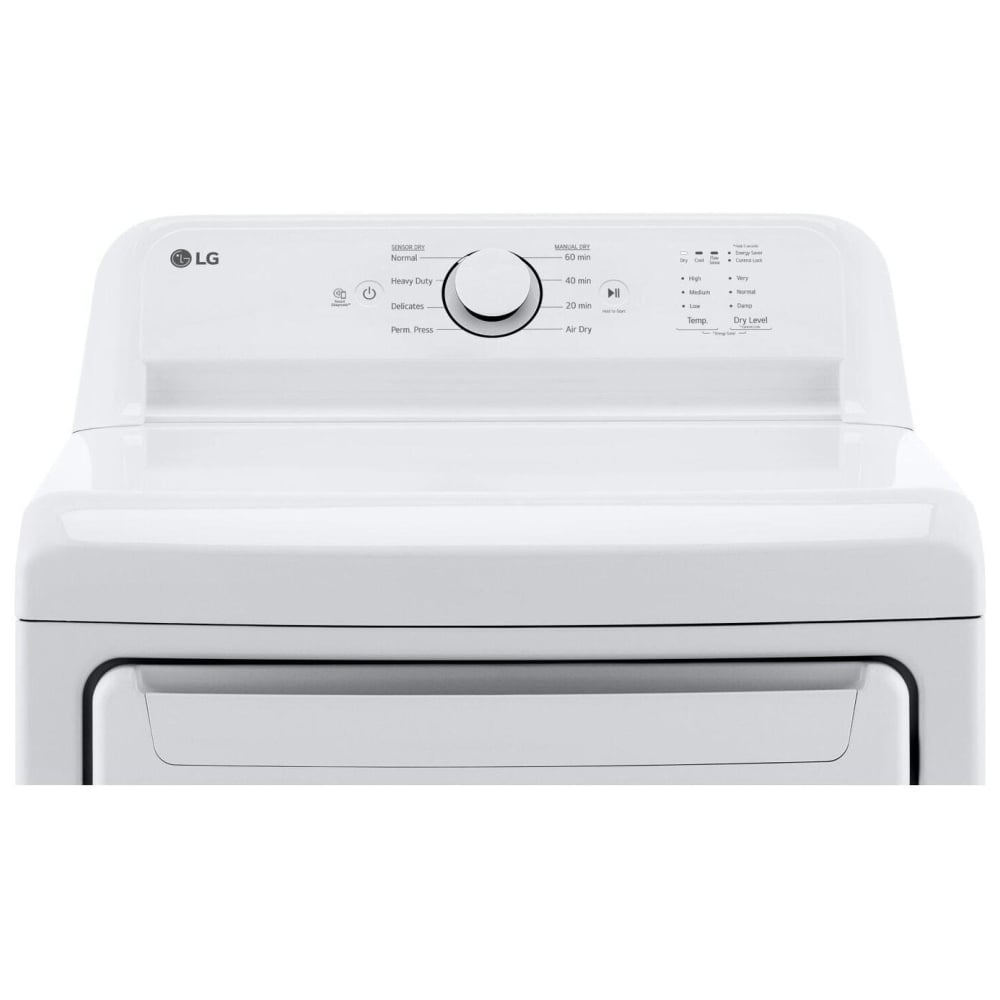 DLE6100W - Sécheuse électrique à super grande capacité de 7,3 pi³, Sensor Dry Ⓡ