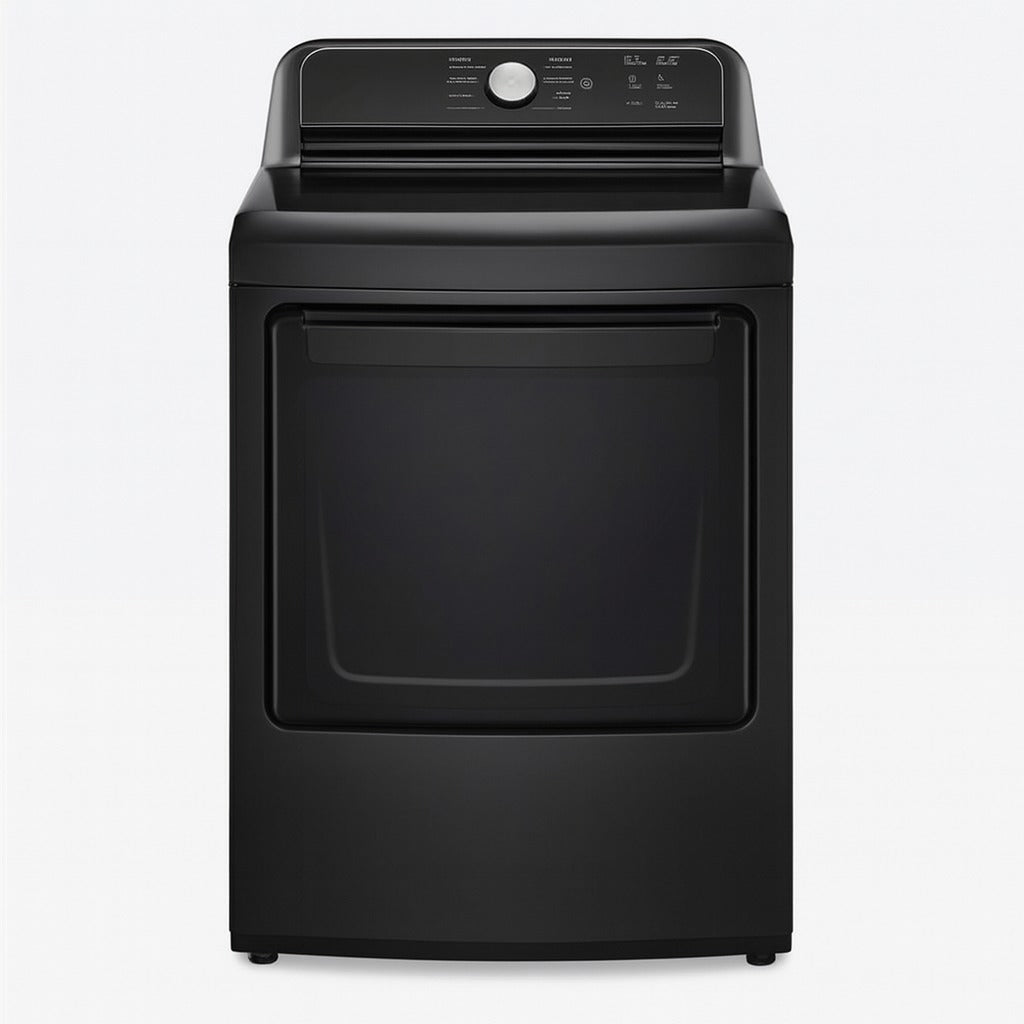 DLE6100X - Sèche-linge électrique à chargement frontal de très grande capacité (7,3 pi³) avec fonction Sensor Dry, couleur noir - ENERGY STAR®