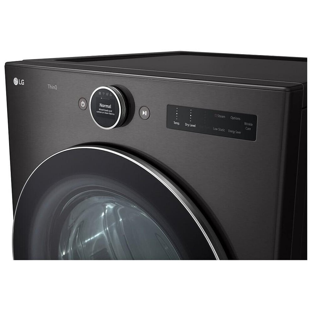 DLEX6700B - Sécheuse électrique LG - 7,4 pi³, TurboSteam™, AI Sensor Dry™, Wi‑Fi