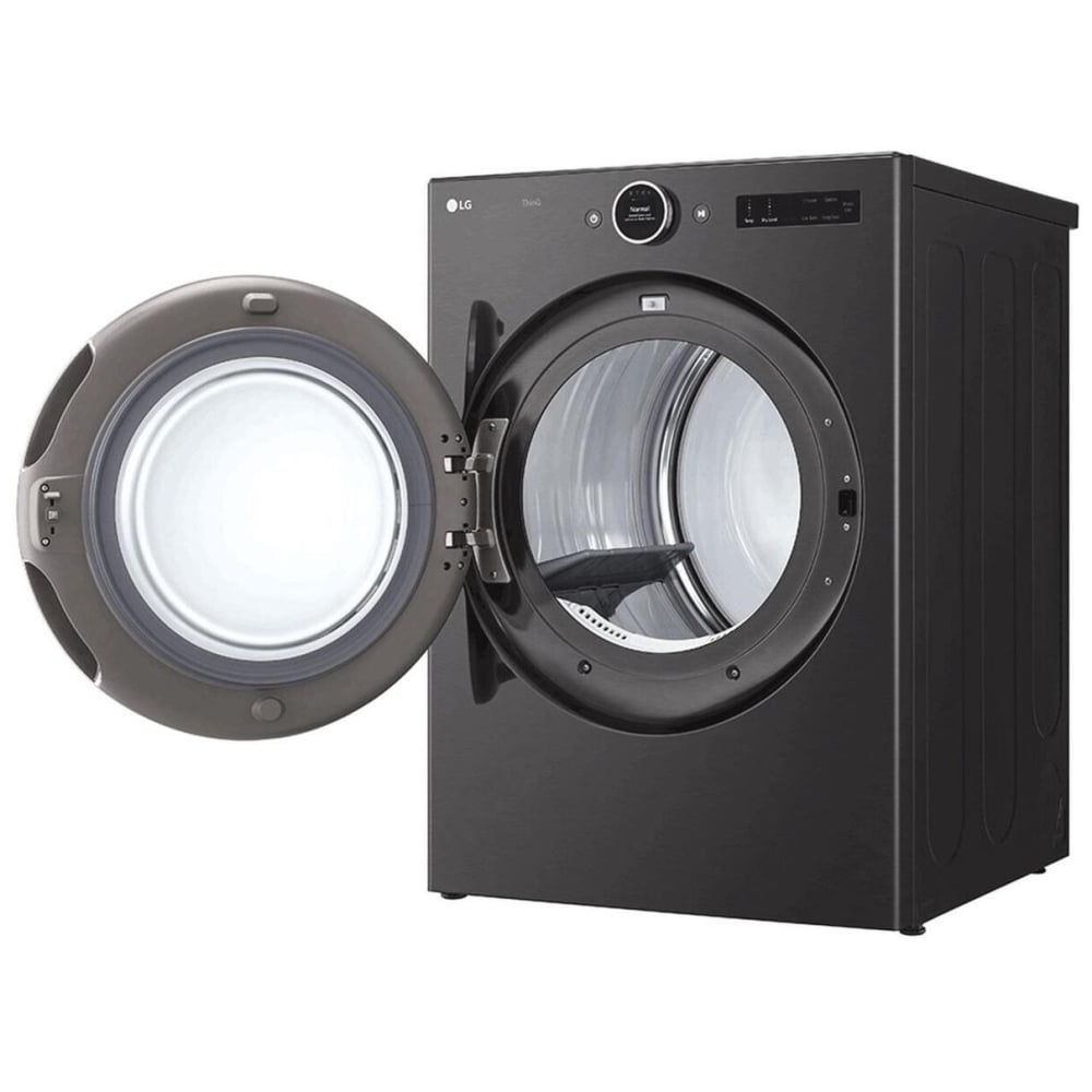 DLEX6700B - Sécheuse électrique LG - 7,4 pi³, TurboSteam™, AI Sensor Dry™, Wi‑Fi