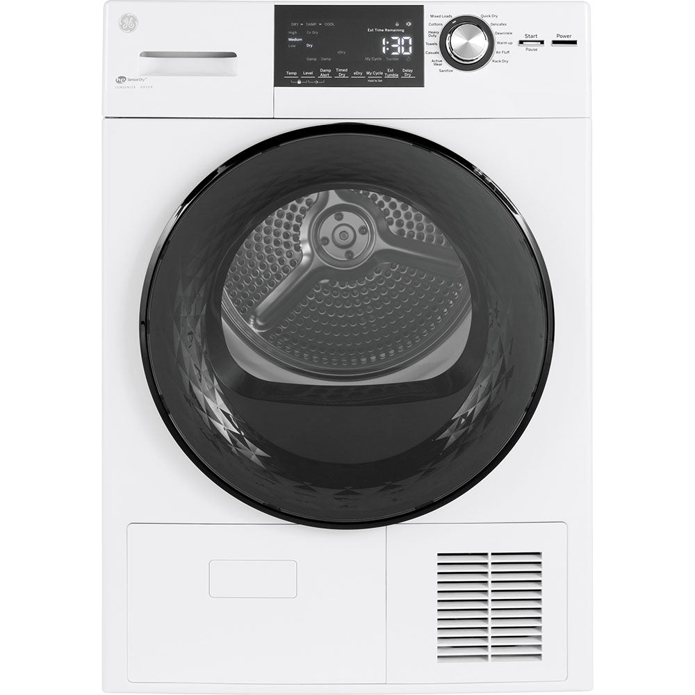 GFT14JSIMWW – Sécheuse électrique GE 4,1 pi³ blanc