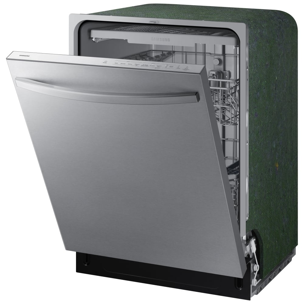 DW80CG4051SRAA - Lave‑vaisselle encastré Samsung 24 " avec 3e panier et finition inox résistant aux empreintes