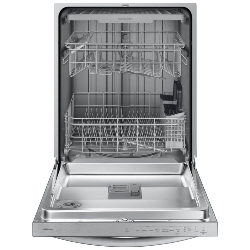 DW80CG4051SRAA - Lave‑vaisselle encastré Samsung 24 " avec 3e panier et finition inox résistant aux empreintes