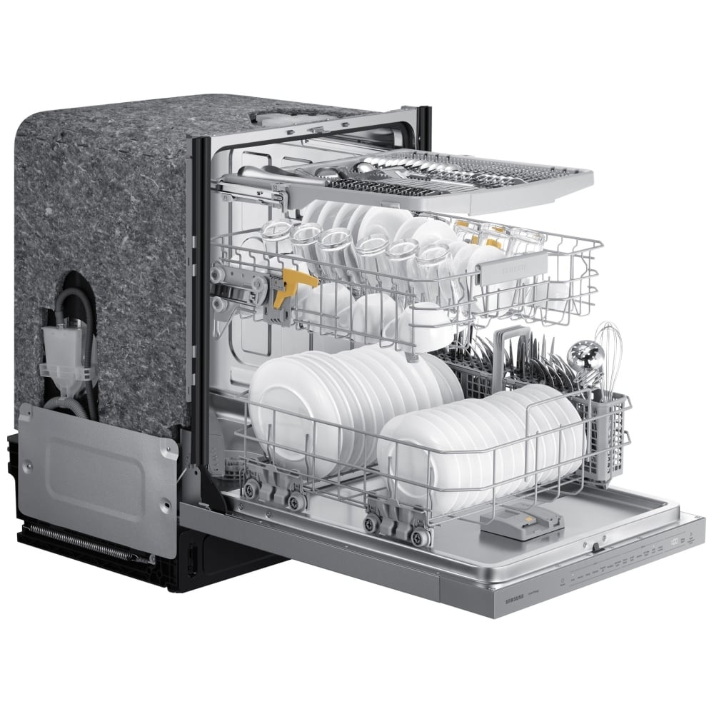 DW80CG5450SRAA - Lave‑vaisselle intelligent Bespoke 46 dBA avec StormWash™ et porte AutoRelease™