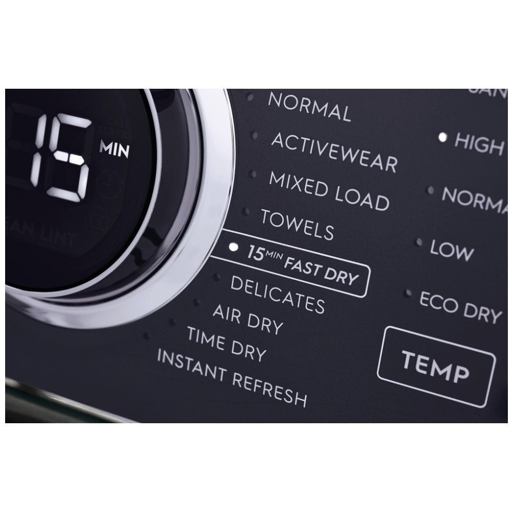 ELFE763CAT - Sèche‑linge électrique à chargement frontal Perfect Steam™ 8,0 pi³ (Titanium)