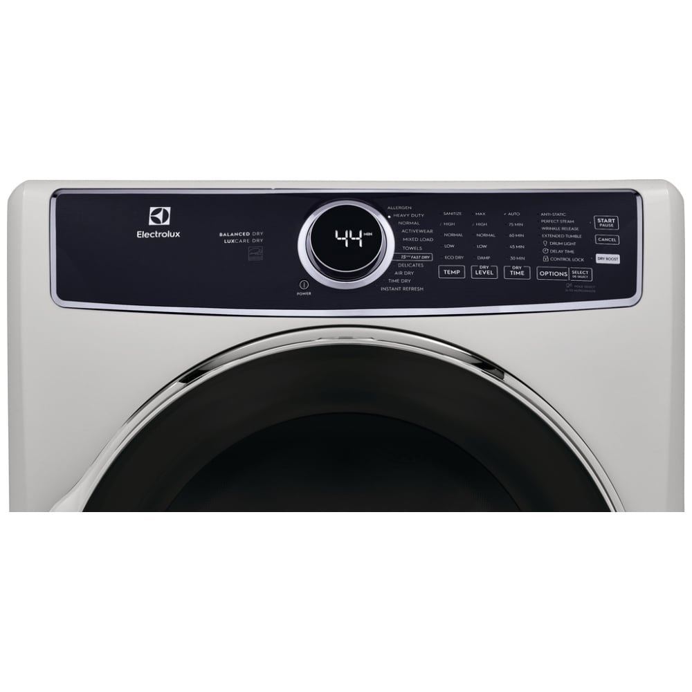 ELFE763CAW - Sèche‑linge électrique à chargement frontal Perfect Steam™ 8,0 pi³