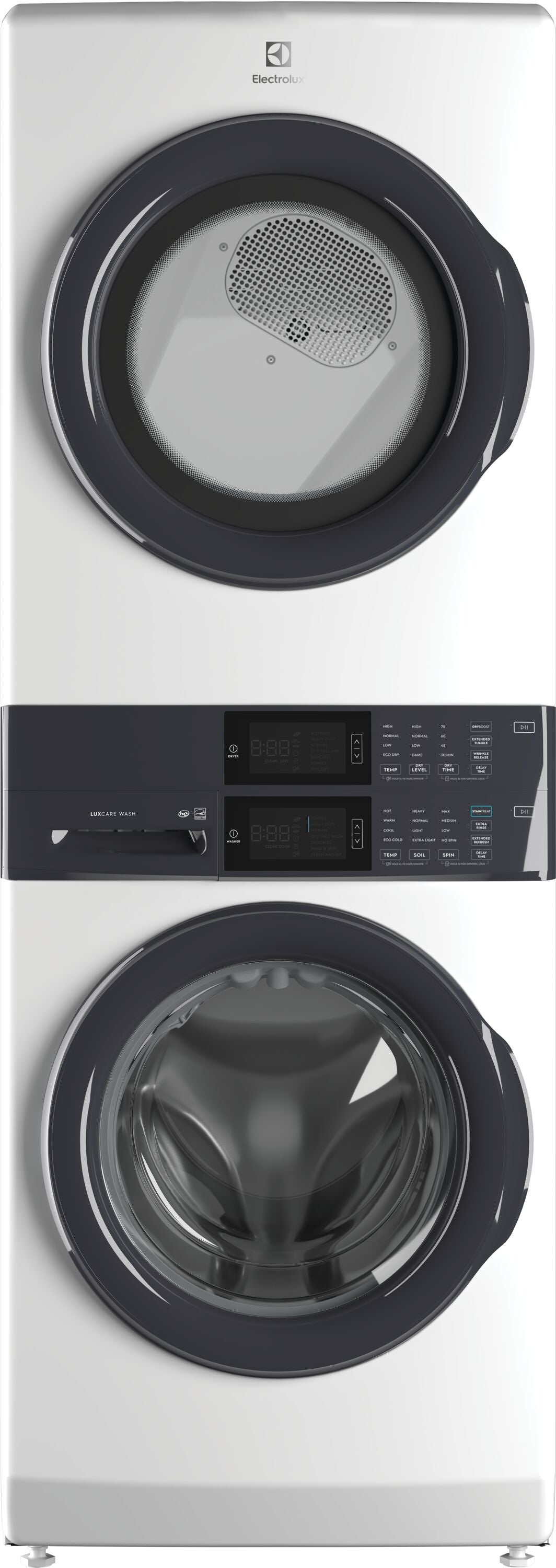 ELTE730CAW – Ensemble superposé Electrolux 5,1 pi³ blanc